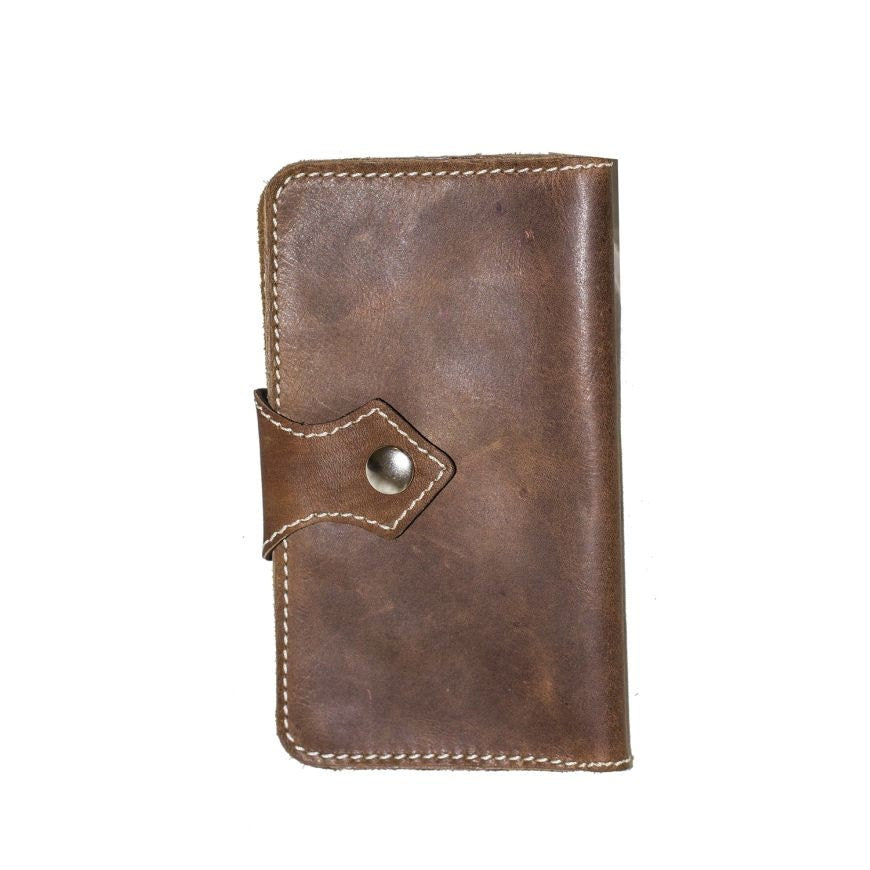 Hand made Brown Leather Tobacco Pouch | Tobacco Wallet