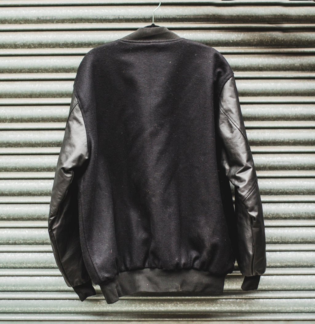 Classic Varsity / Baseball Jacket (Wool & Leather)