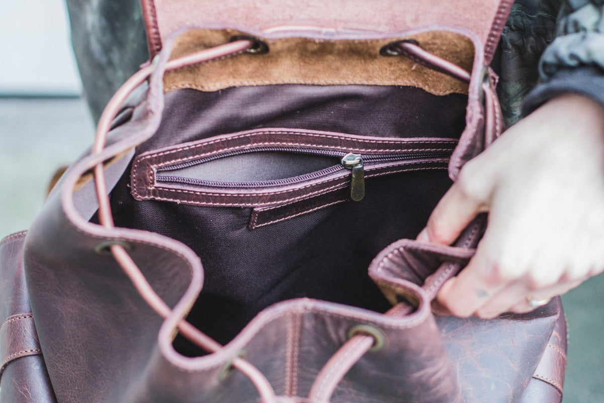 Coco Hunter Leather Traveller's Rucksack (Exclusive: Medium)