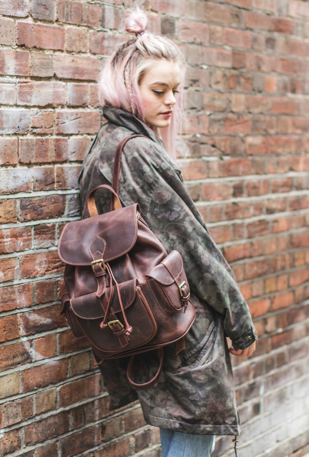 Coco Hunter Leather Traveller's Rucksack (Exclusive: Medium)