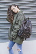 Premium Hunter Leather Rucksack | Coco Brown