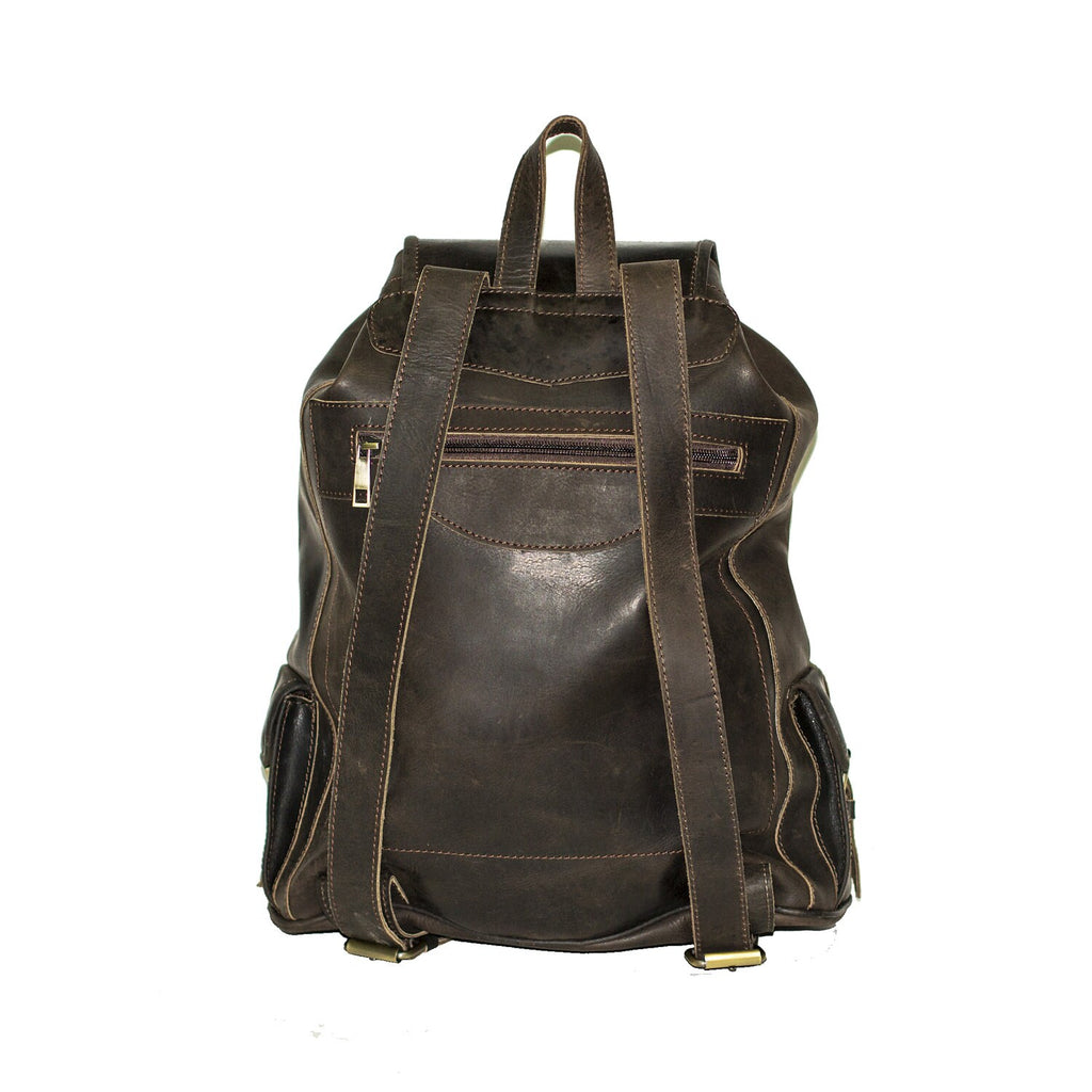 Premium Hunter Leather Rucksack | Coco Brown