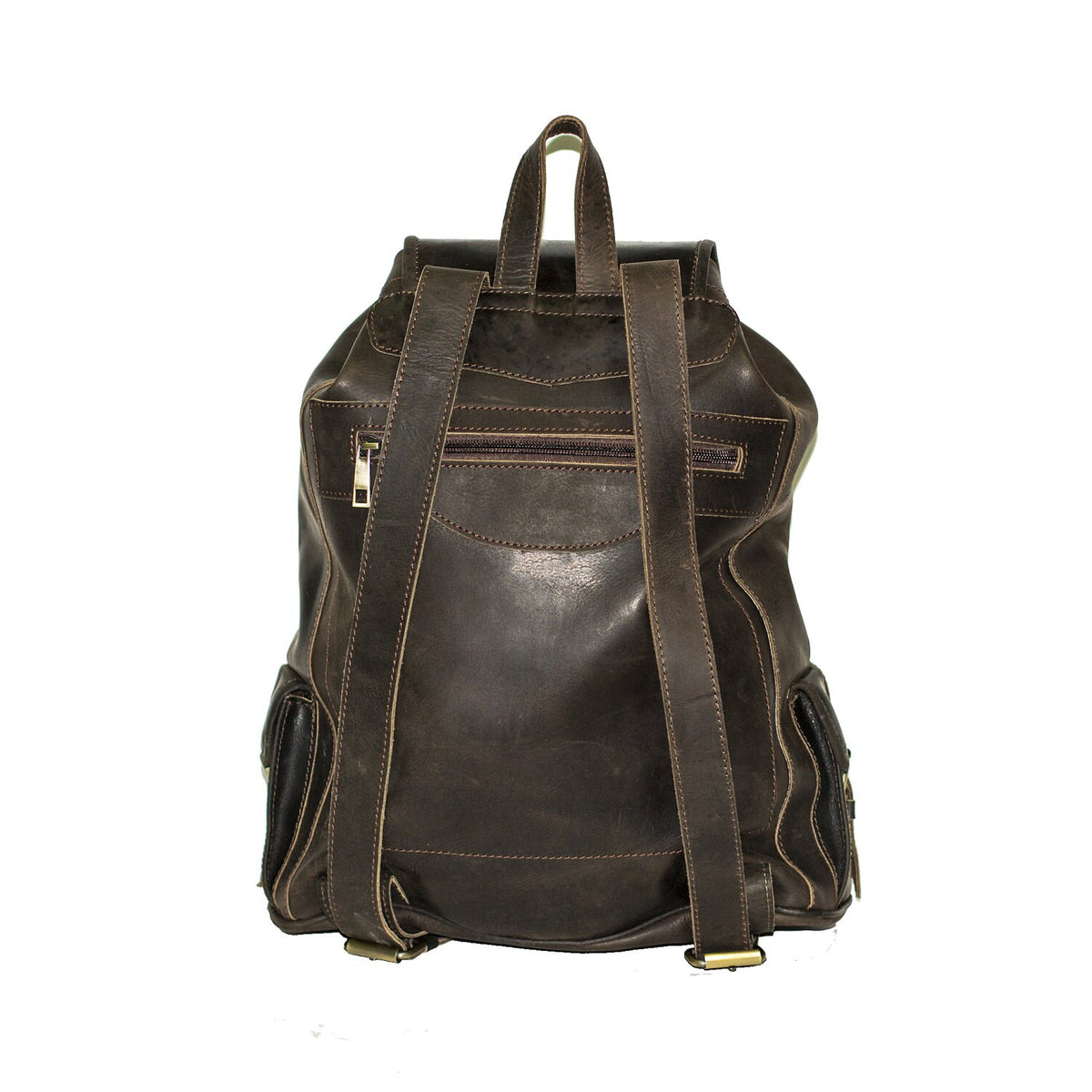 Premium Hunter Leather Rucksack | Coco Brown