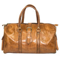80's Vintage Style Leather Voyager Holdall