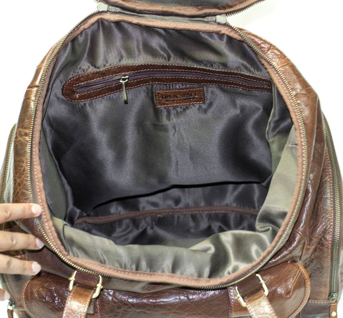 Luxury Coco Leather Rucksack Backpack (Extra Large)