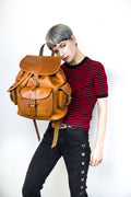 Luxury Brown Leather Work Rucksack