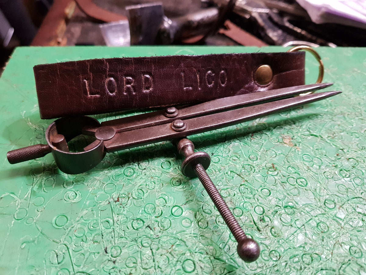 Custom Leather Key Ring | Hand Made Key Chain