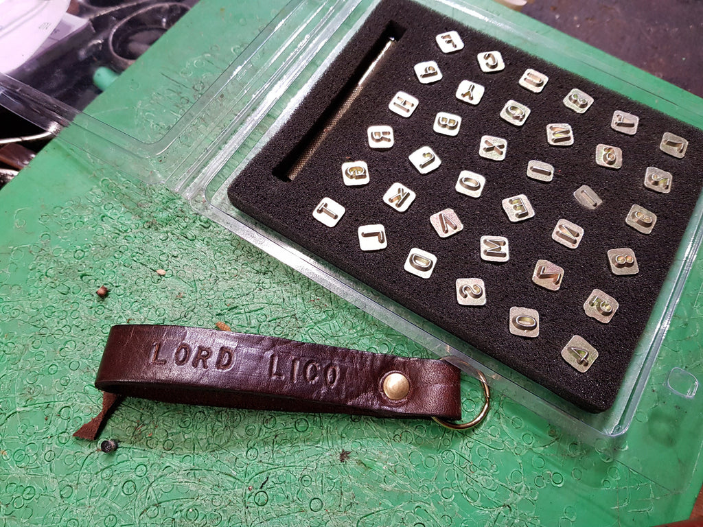 Custom Leather Key Ring | Hand Made Key Chain
