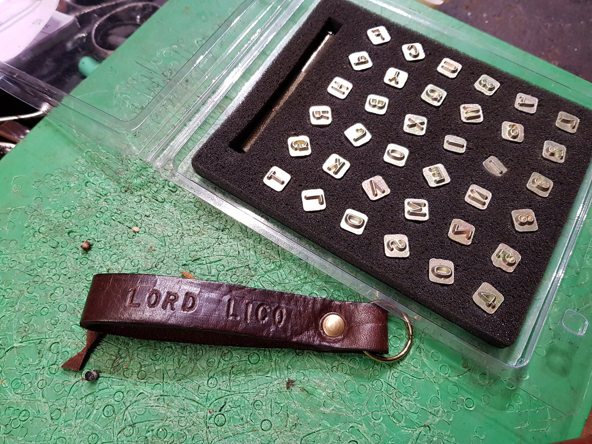 Custom Leather Key Ring | Hand Made Key Chain