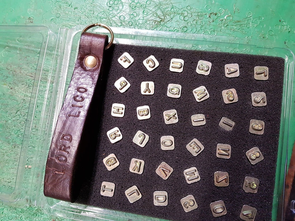 Custom Leather Key Ring | Hand Made Key Chain