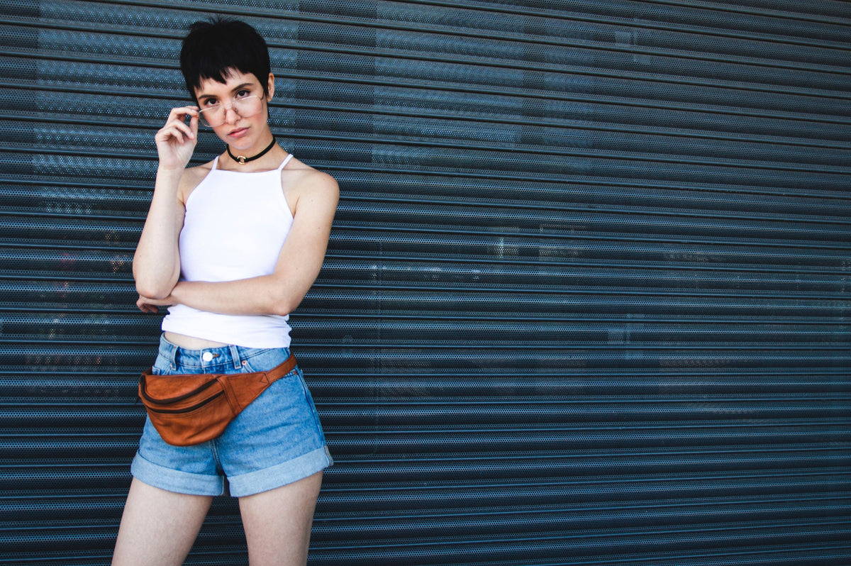 Leather Bumbag Crossbody Belt Bag