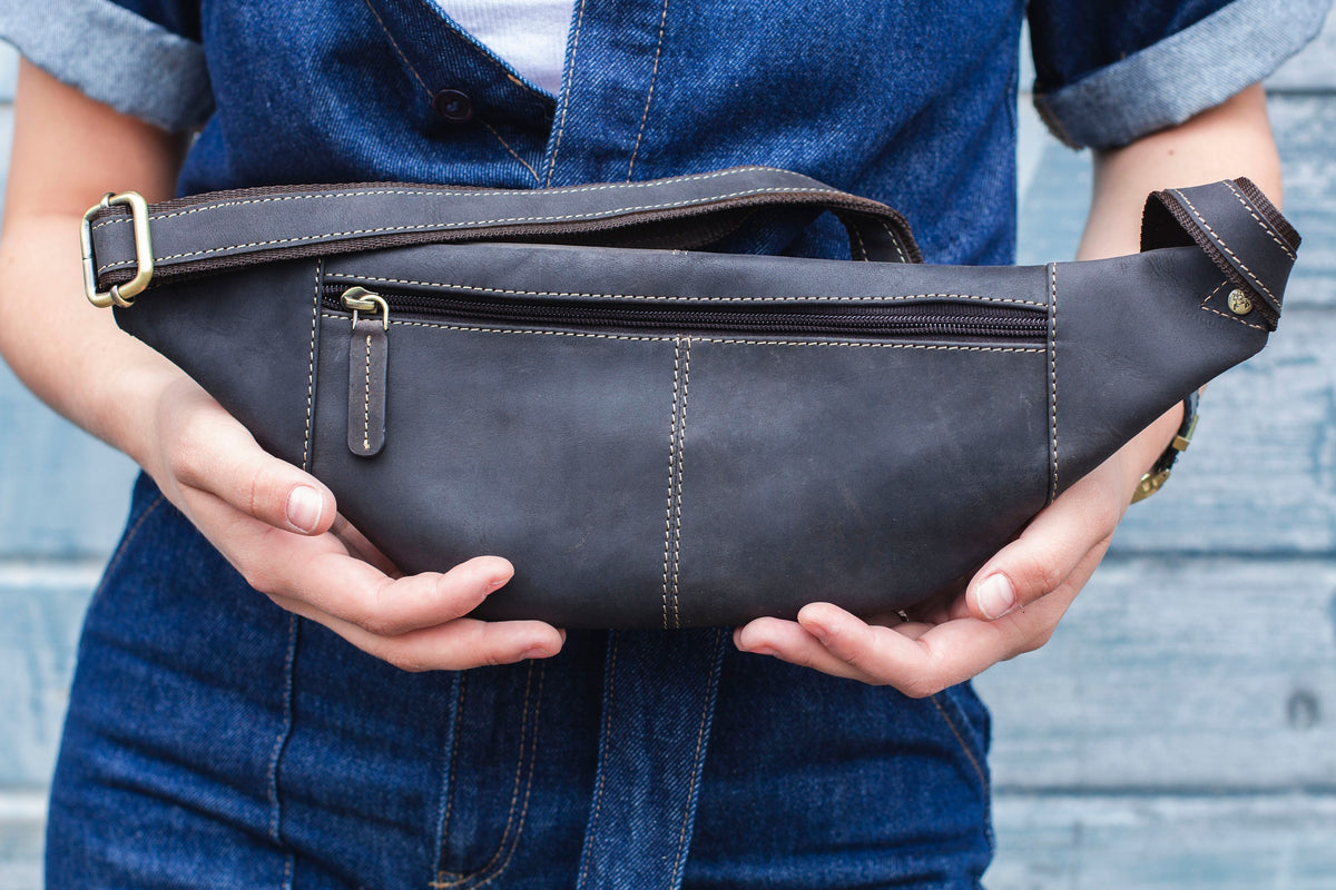 Premium Coco Hunter Leather Bumbag Cross Body Belt Bag