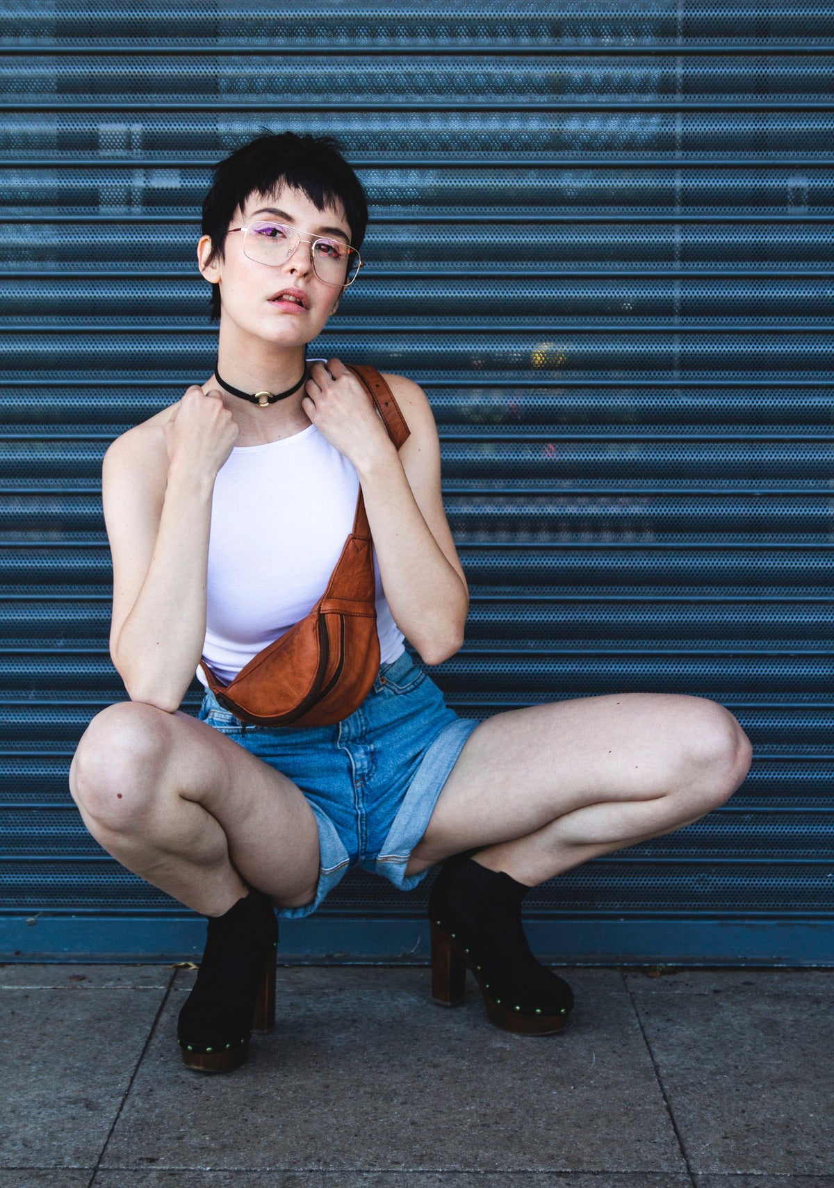 Leather Bumbag Crossbody Belt Bag