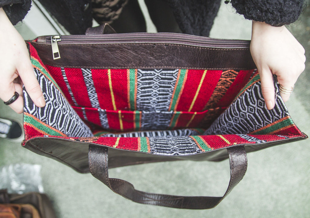 Coco Leather Tote | City Shopper Bag