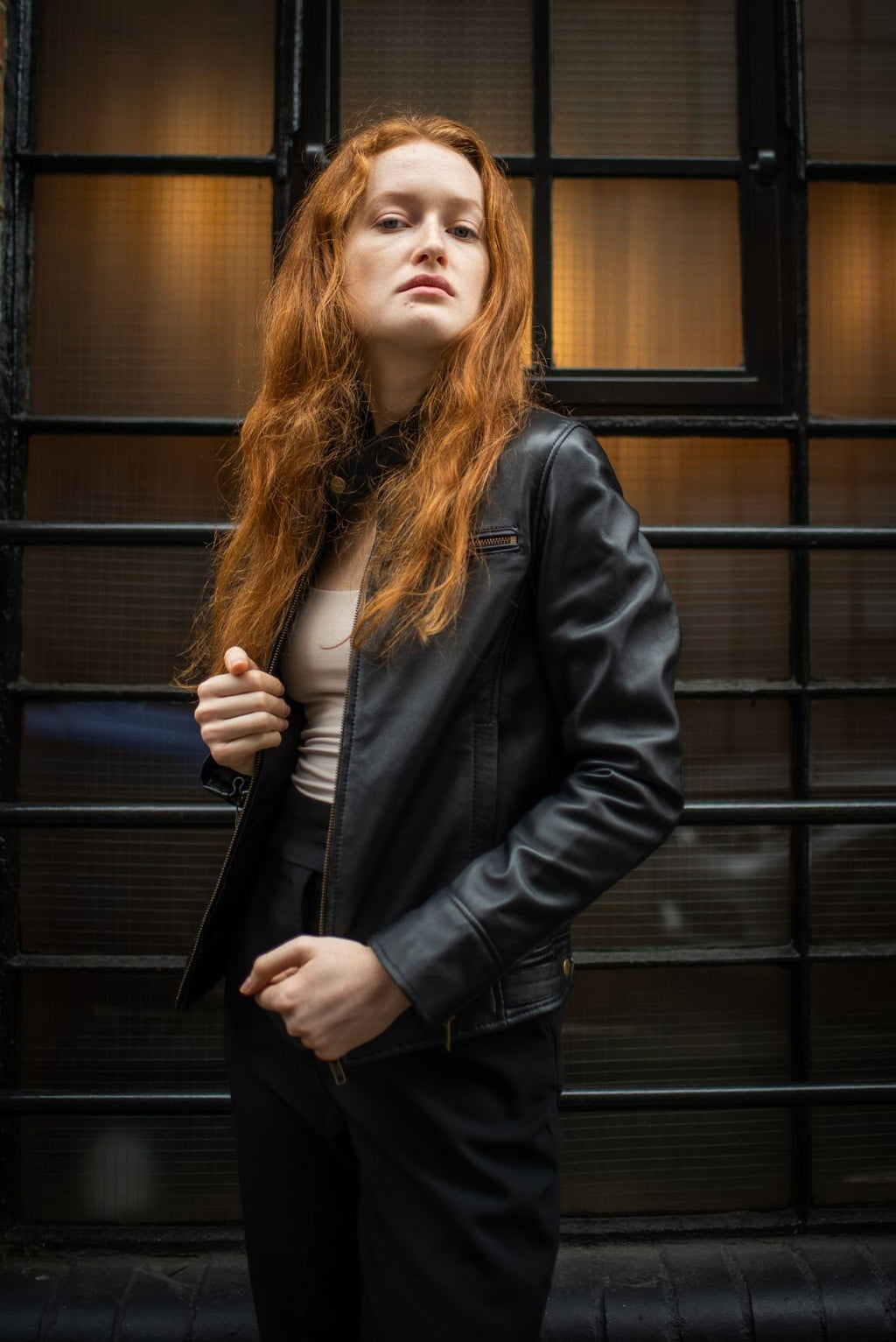 Classic Leather Motorcycle Jacket