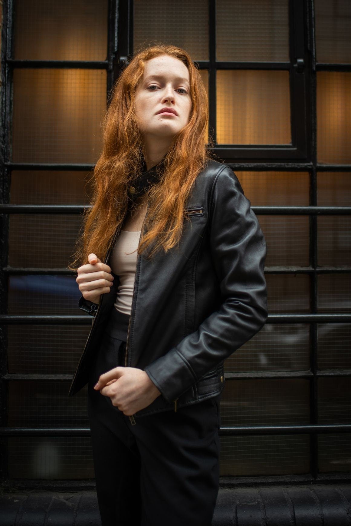 Classic Leather Motorcycle Jacket
