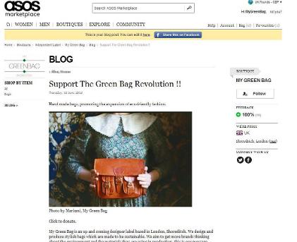 asos blog post, fashion blog, my green bag, backpack, messenger bag, leather bag