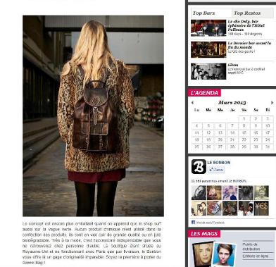 leather rucksack, leather backpack, french fashion blog post